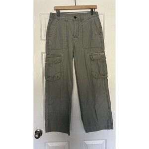 Lucky Brand Cargo Pants Gray Size 31 Womens Vintage